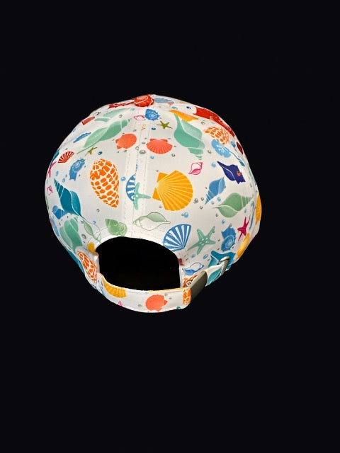 Baseball Cap - Seashell Print